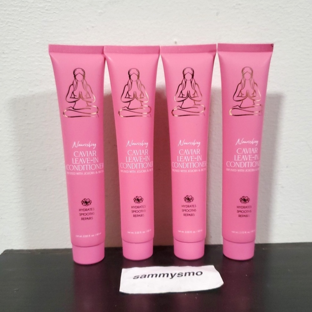 Karma Beauty NOURISHING CAVIAR Leave In Conditioner, 2.02oz x4